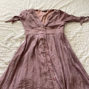 Mauve dress. Brand is wishlist apparel